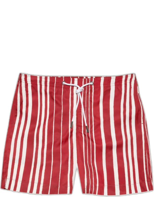 Sun Stripe Drawcord Swim Shorts