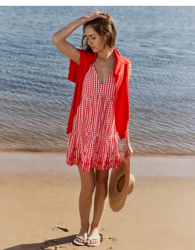 Gigi Gingham Mini Dress
