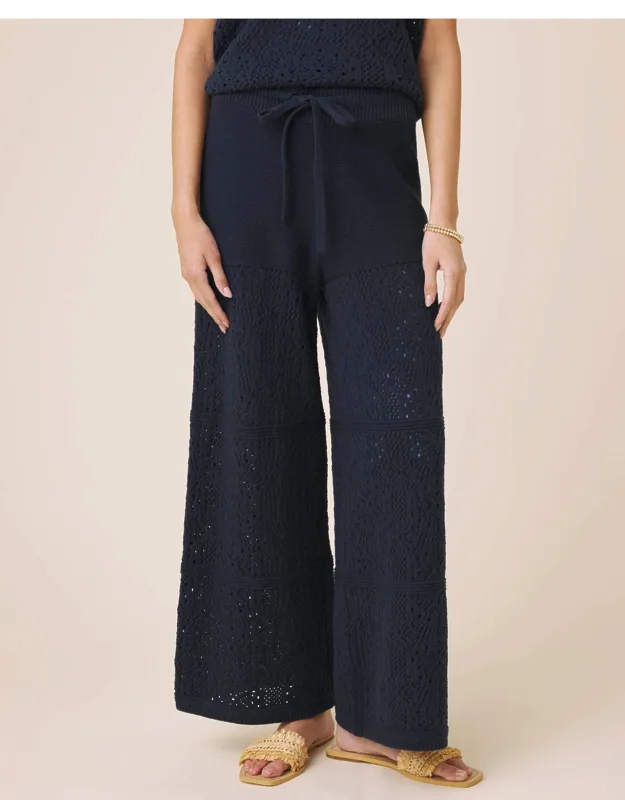 Beckham Crochet Sweater Pants