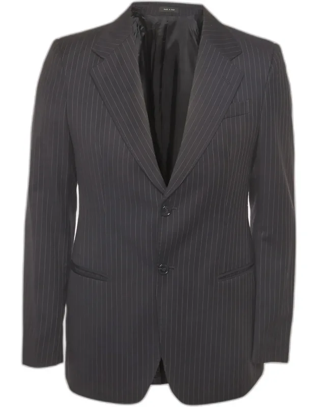 Pinstripe Wool Jacket