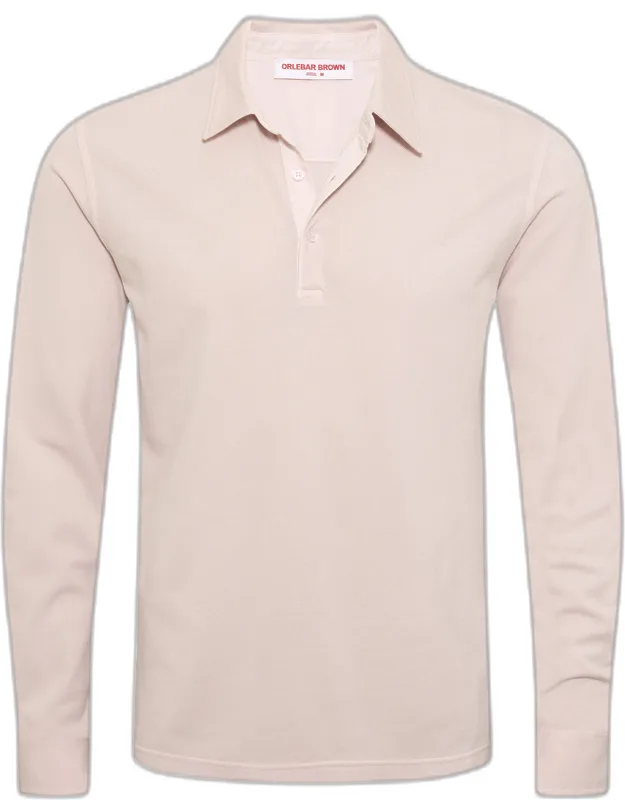 Garment Dyed Pique Polo Shirt