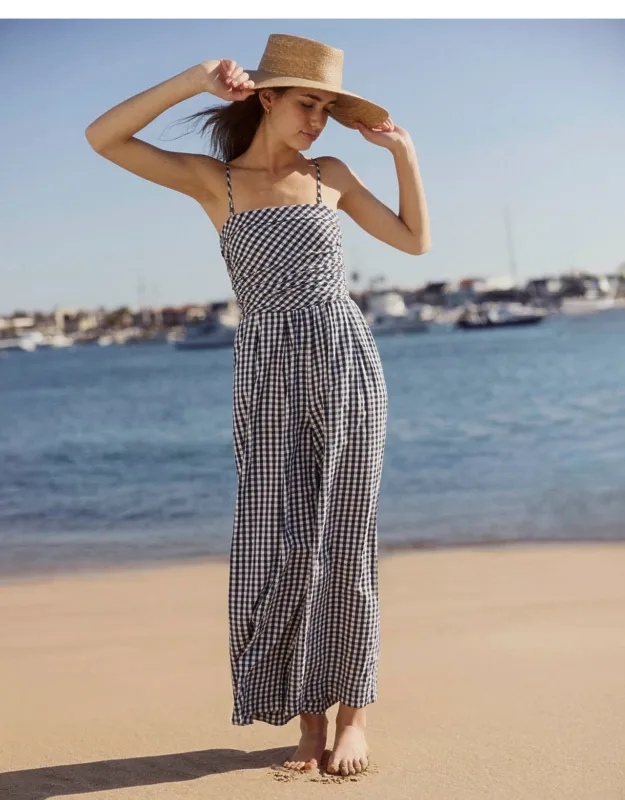 Gigi Gingham Jumpsuit