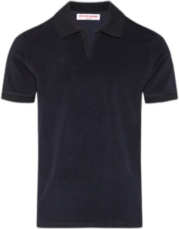 Luxury Towelling Polo Shirt