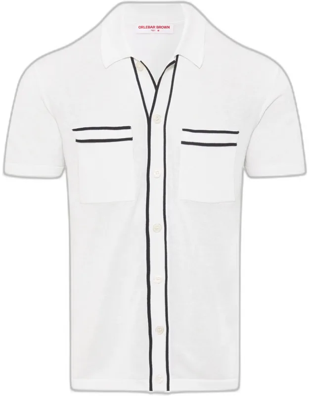 Luxury Cotton Silk Knitted Shirt