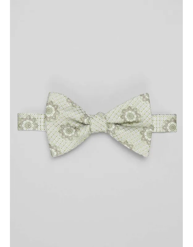 Medallion Pre-tied Big Bow Tie