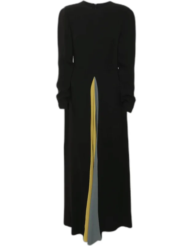 Silk Long Sleeve Dress