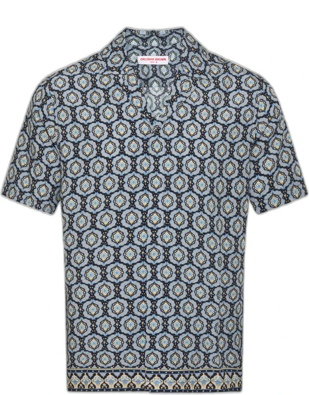 Luxury Printed Silk Shirt