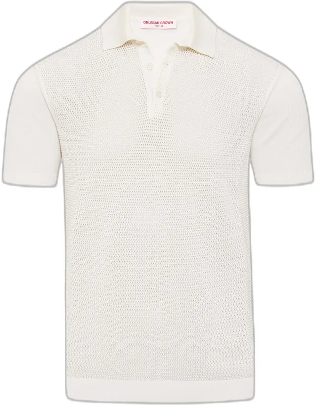 Tailored Silk Cotton Polo Shirt