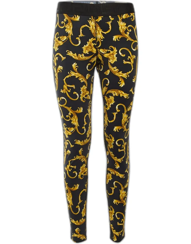 Underwear Baroque Print Jersey Leggings
