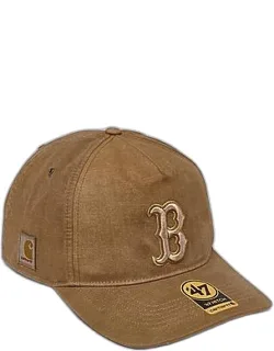 Hitch Snapback Hat With Structured Mid-fit Crown And Curved Bill