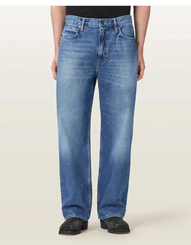 Mullen Straight Leg Loose Denim Jeans