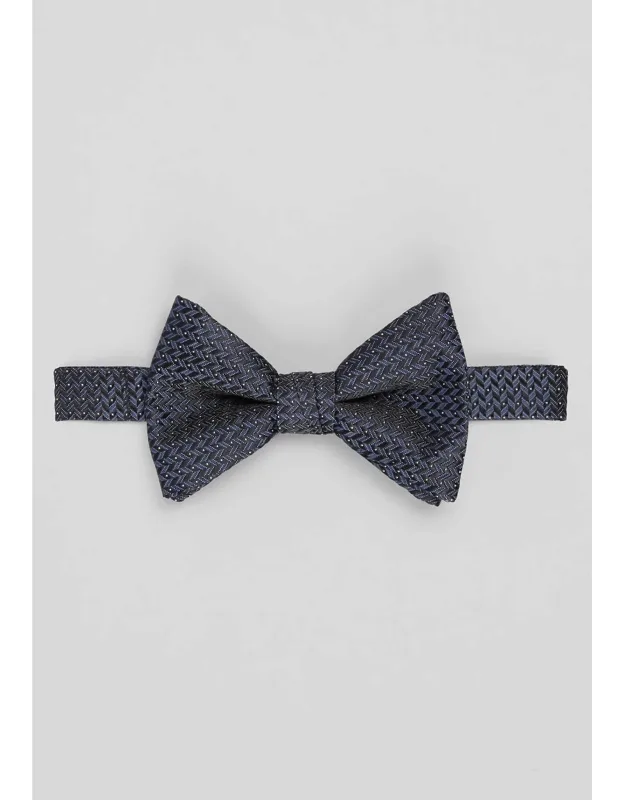 Microneat Zig Zag Pre-tied Big Bow Tie