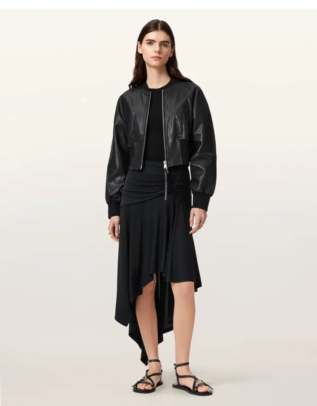 Annalie Jersey Midi Skirt