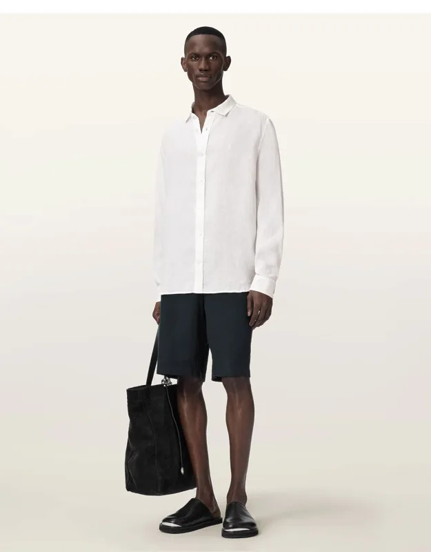 Loom Long Sleeve Linen Shirt