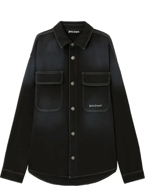 Logo Denim Shirt