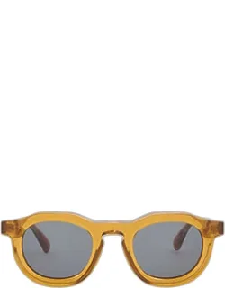 Transparent Honey 'pedley' Sunglasses