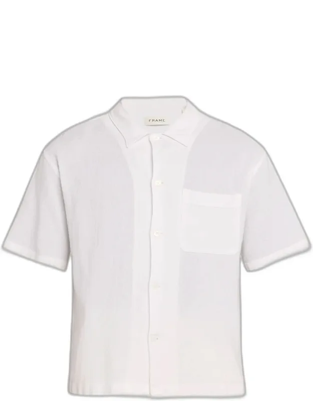 Cotton Pocket Short-sleeve Shirt