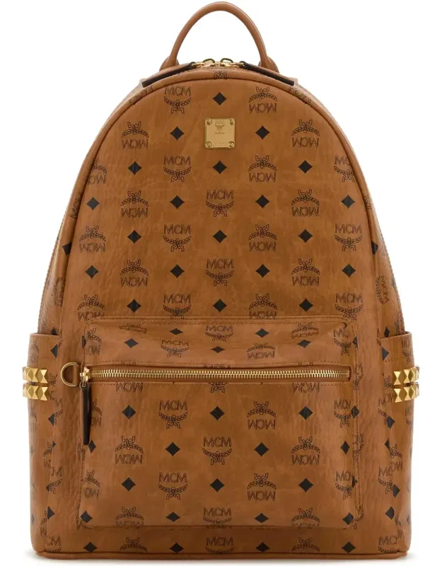 Printed Canvas Backpack