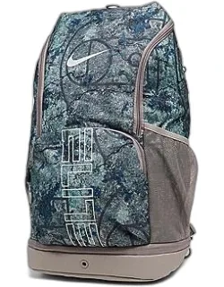Varsity Hoops Elite Printed Basketball Backpack (32l) In Camo Allover Print