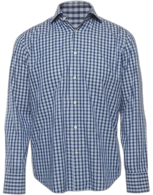 Checkered Cotton Regular Fit Shirt