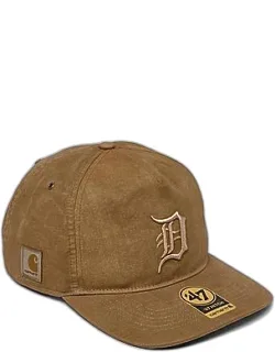 Hitch Snapback Hat With Structured Mid-fit Crown And Curved Bill