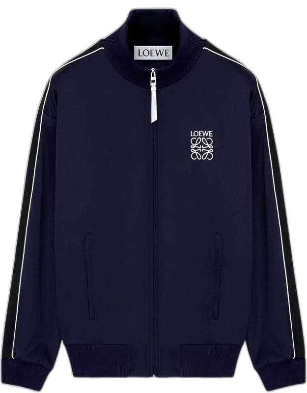 Poly Satin Track Jacket