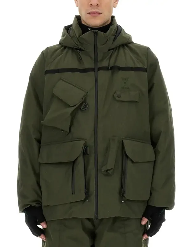 Functional Jacket With Utility Pockets