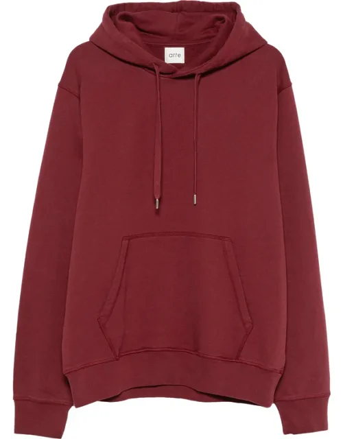 Graphic-print Drawstring Hoodie