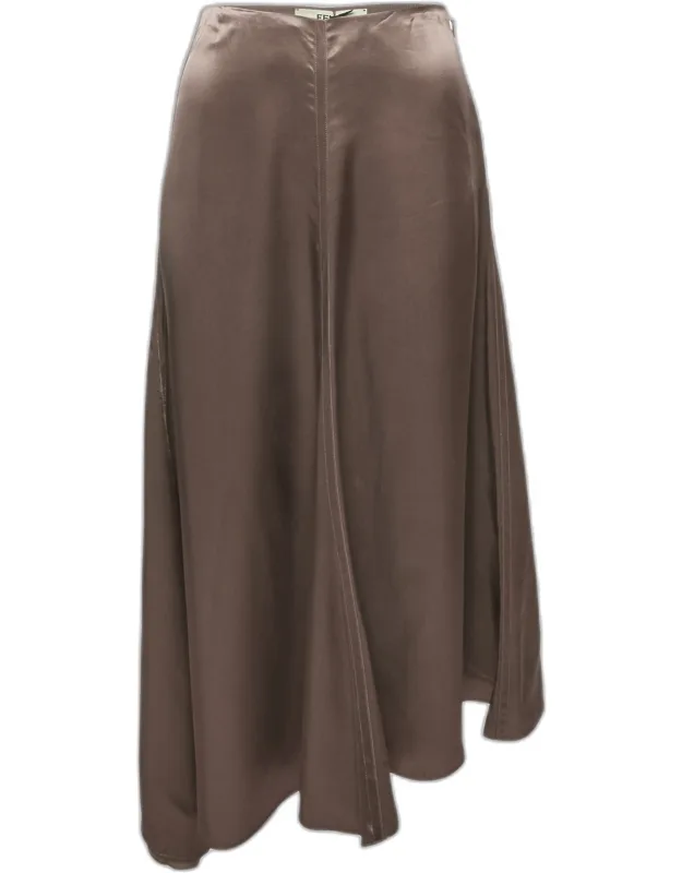 Asymmetric Midi Skirt