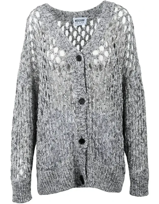 Perforated Cardigan