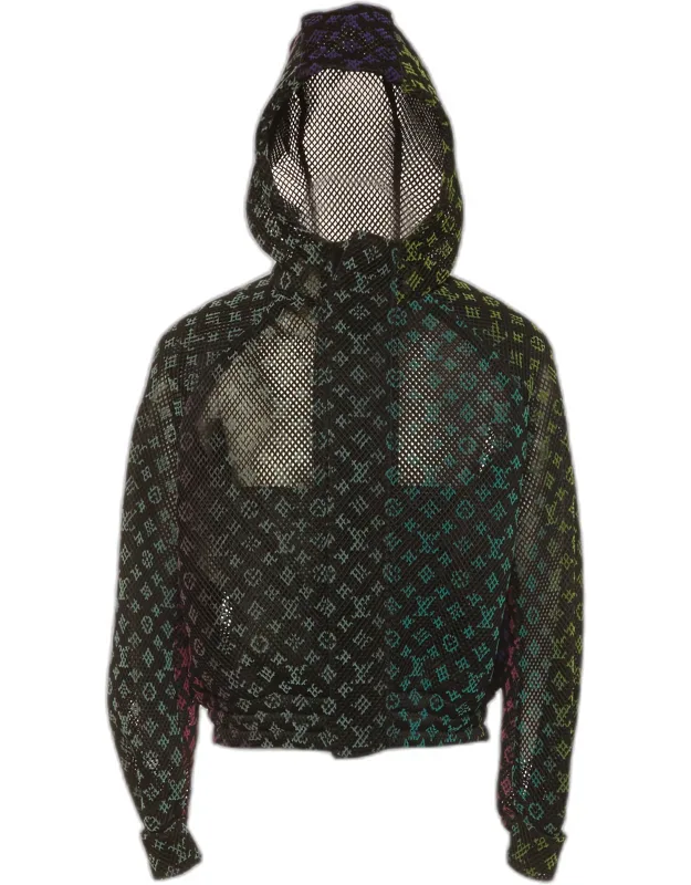 Monogram Mesh Amen Break Zip Up Jacket