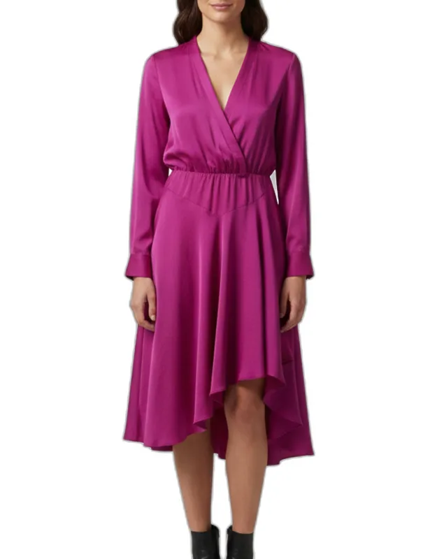 Asymmetric Midi Dress
