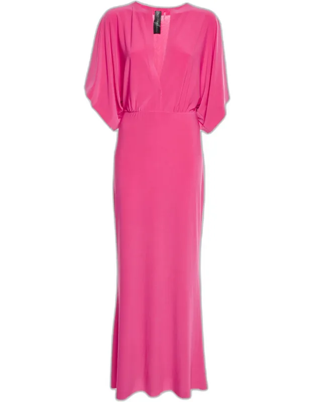 Stretch Jersey Obie Maxi Dress