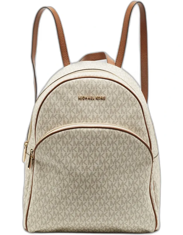 Abbey Large Signature Coated Canvas Backpack