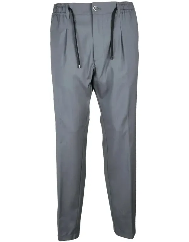 Tailored Virgin Wool Trousers