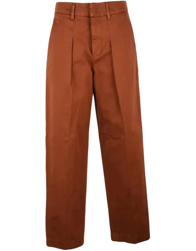 Lil Trousers - Straight-leg Cotton Trousers