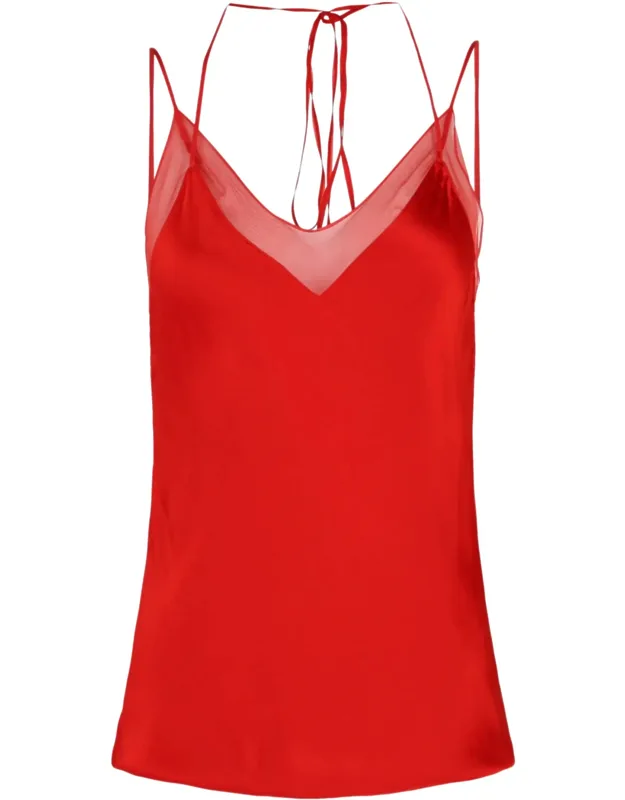 Satin V-neck Camisole