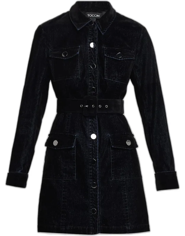 Denim Shirtdress