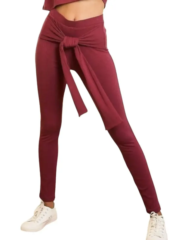 Stretch Knot Leggings