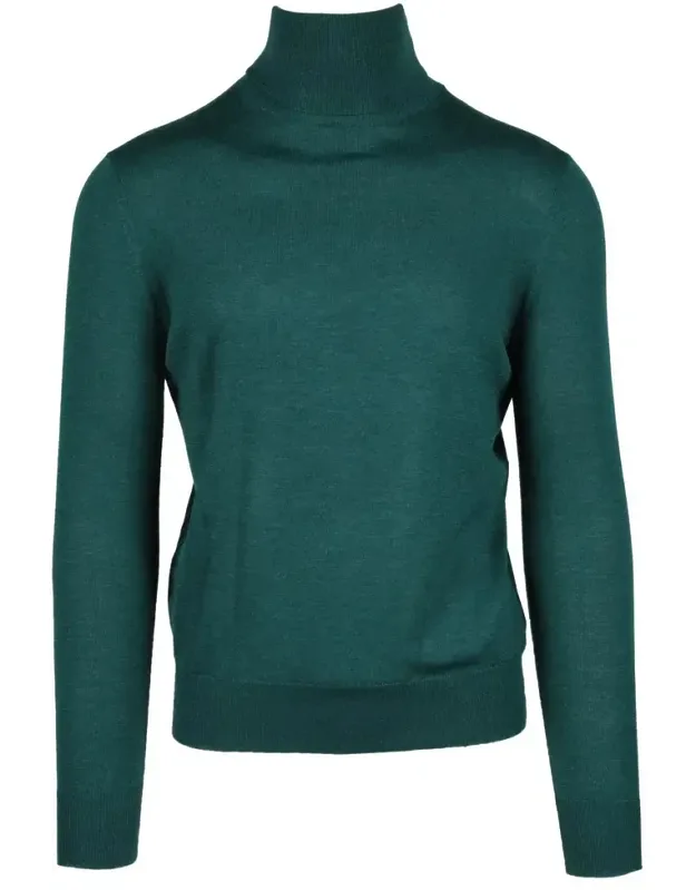 Wool Turtleneck Pullover