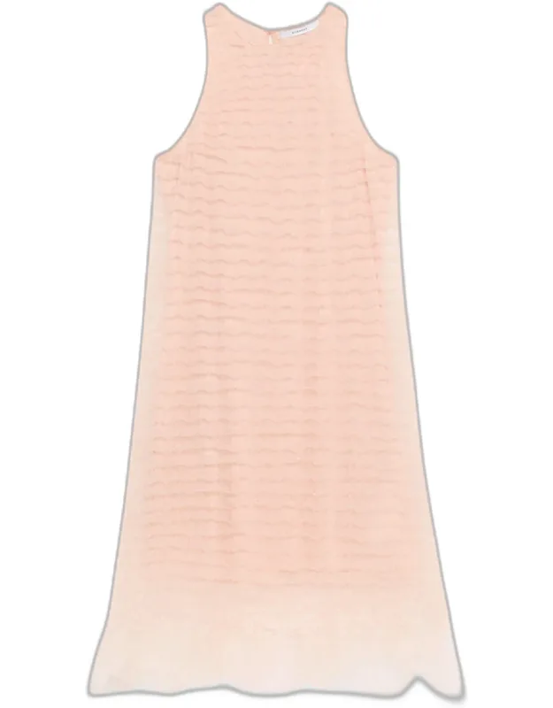 Ruffle Tulle Sleeveless Mini Dress