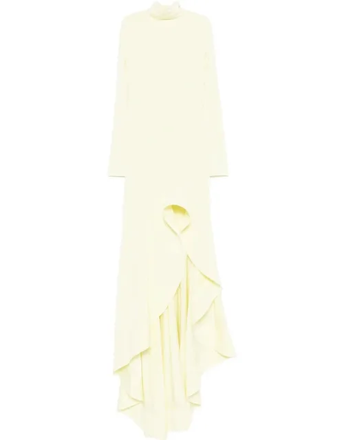 Ruffled Asymmetric Dress