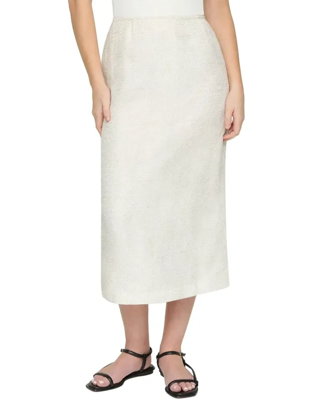 Linen Pencil Skirt