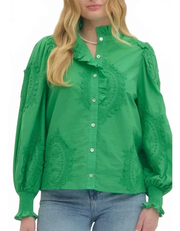 Embroidered Top
