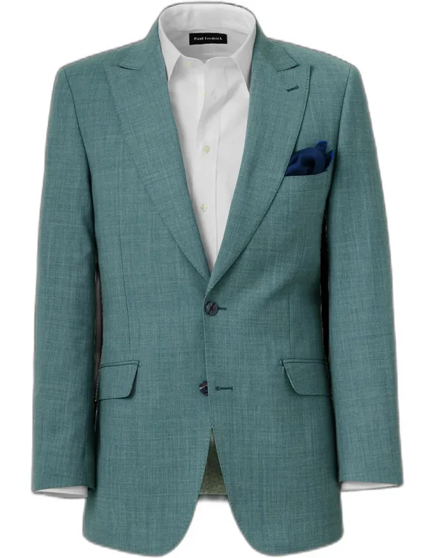 Wool Bengaline Suit Jacket