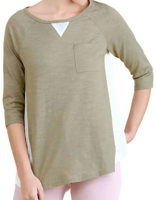 Raglan Sleeve Top