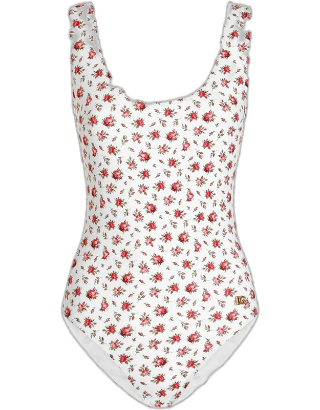 Scoop-back One-piece Swimsuit