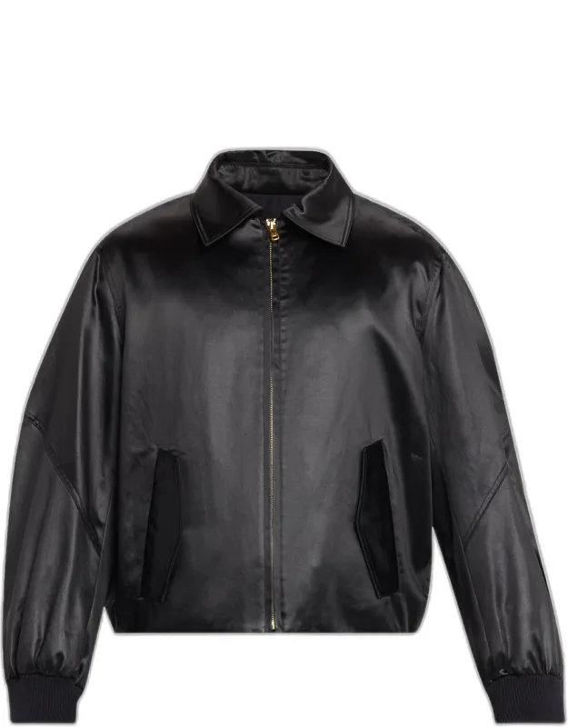 Opera Satin Bomber Jacket