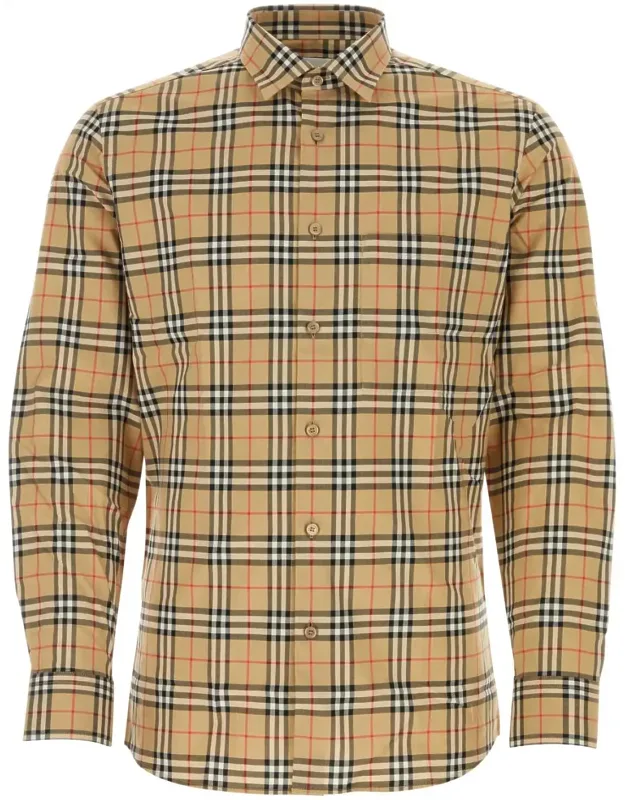 Embroidered Poplin Shirt