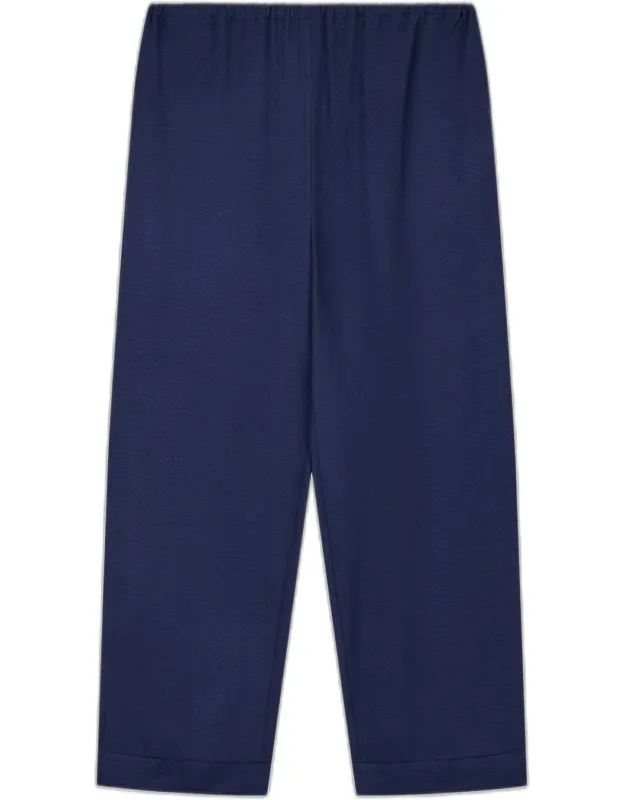 Straight-leg Micro Leopard Jacquard Trousers